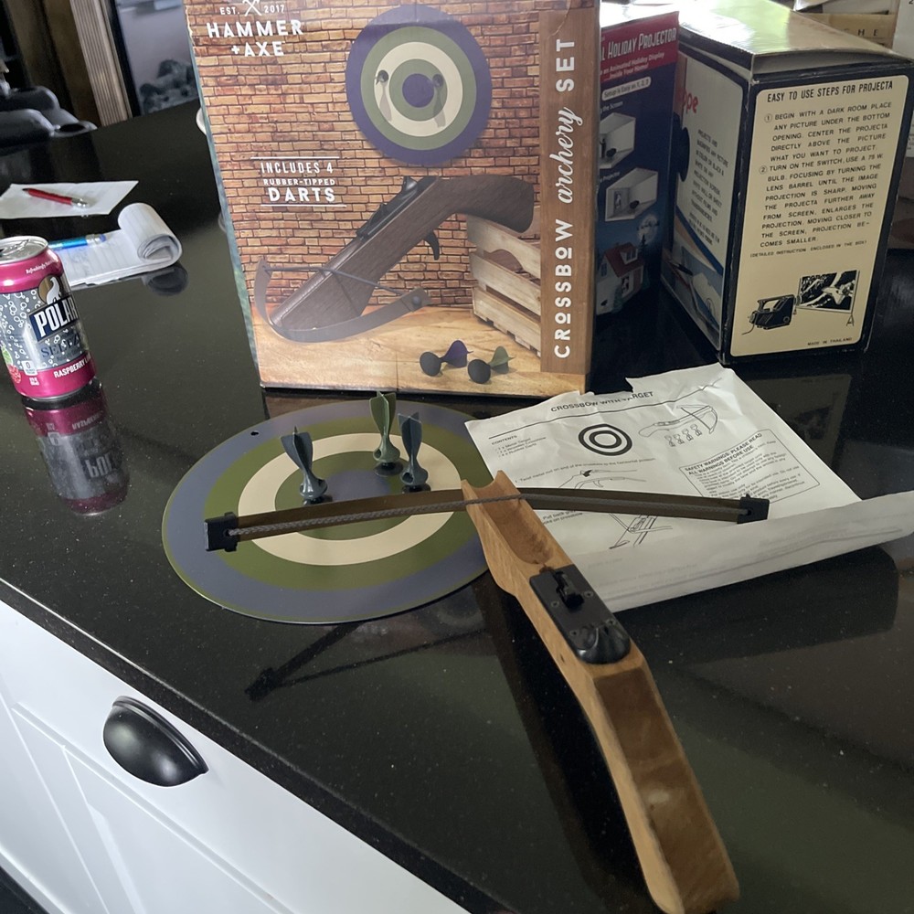Hammer + Axe Crossbow Archery Set