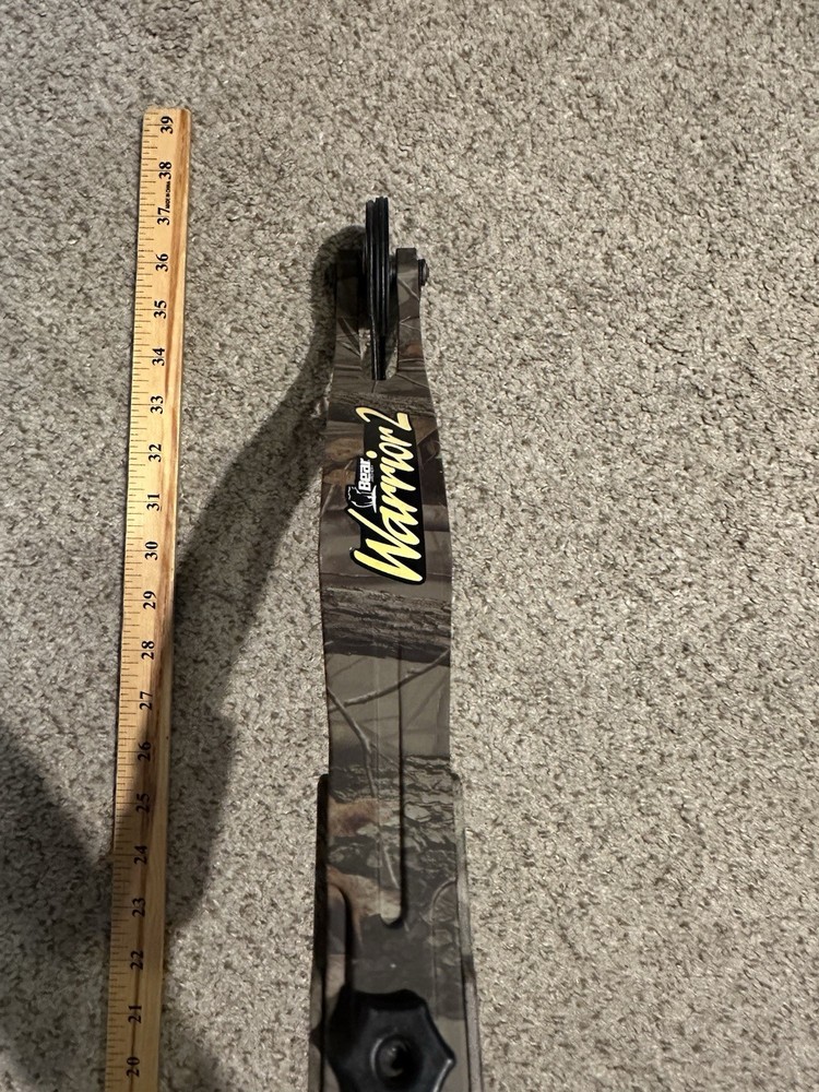 Bear Archery Warrior 2 Youth 34” Black Compound Bow