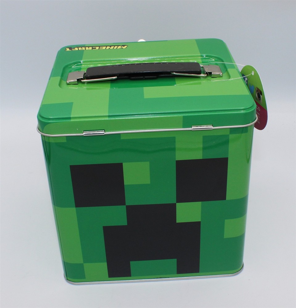 Tin Box Company Minecraft Stacking Cube Storage Fun Stash Box 5.75 Inches