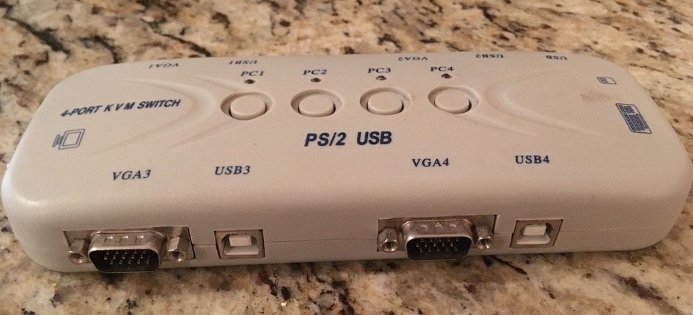 4 Port KVM Switch --- Model KYS-104USB