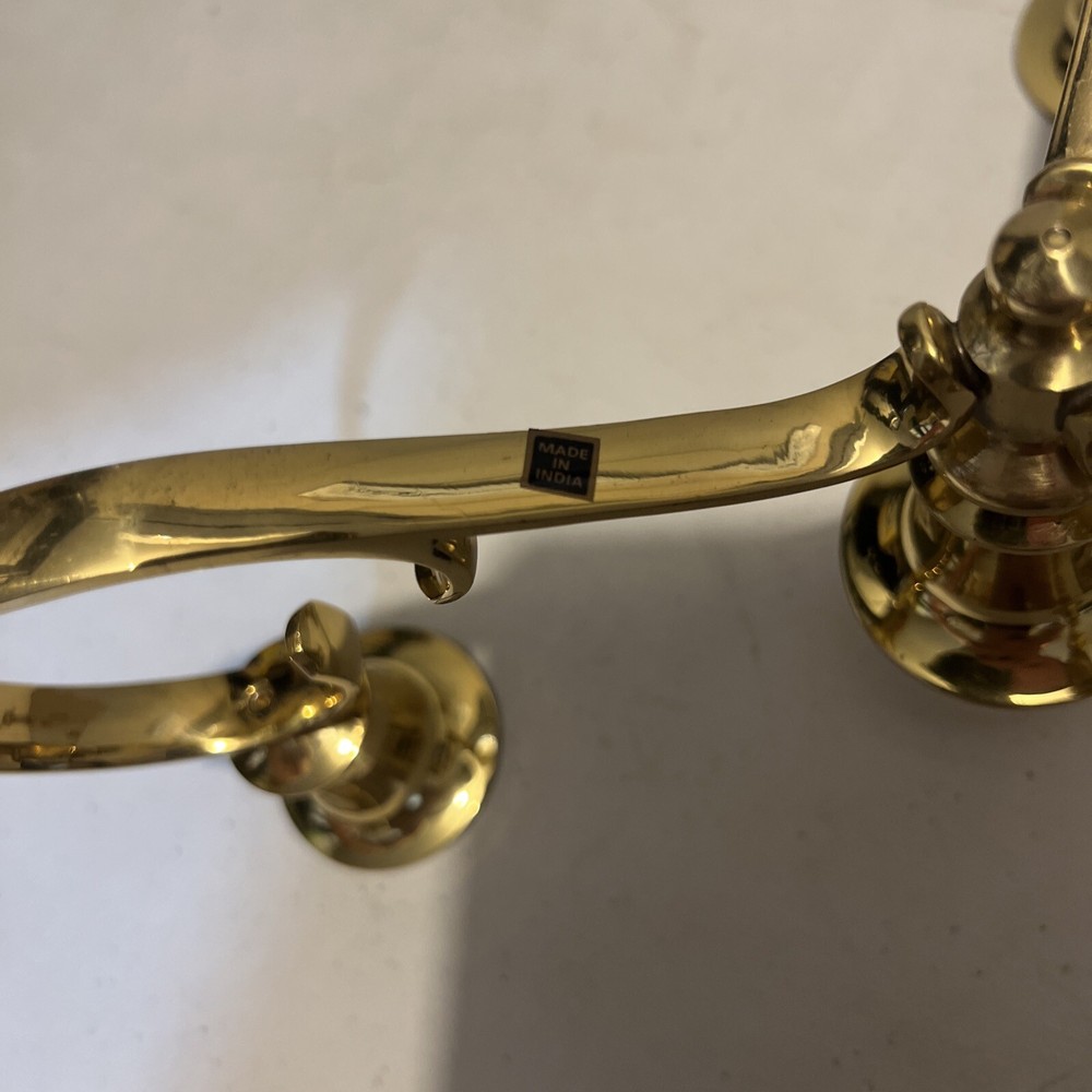Teleflora Brass 4 Candle Holder
