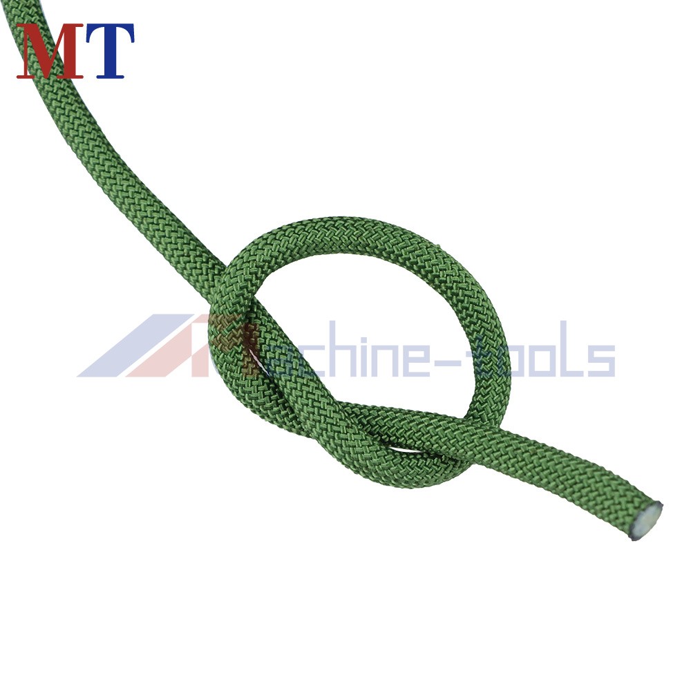 Strong Pulling Rope Braided Polyester Rope 3/8" × 100' 3520Lbs (Armygreen)