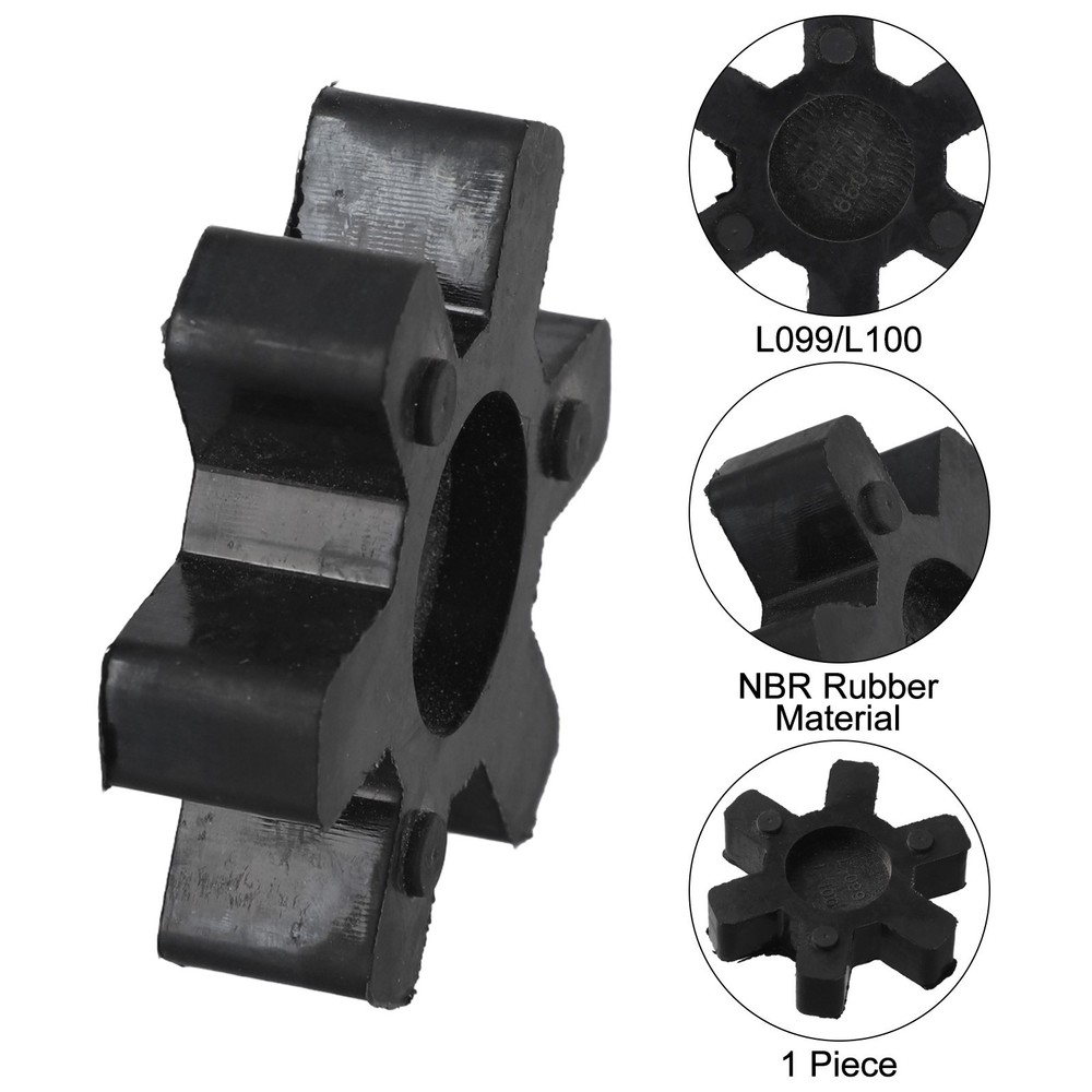 Securely and Engage L099/L100 Jaw Coupling with Solid Spider Insert