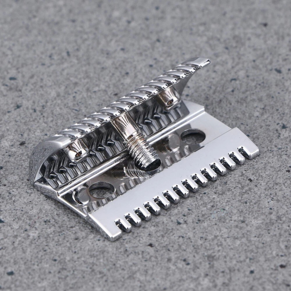 Replacement safety Razor Head Open comb