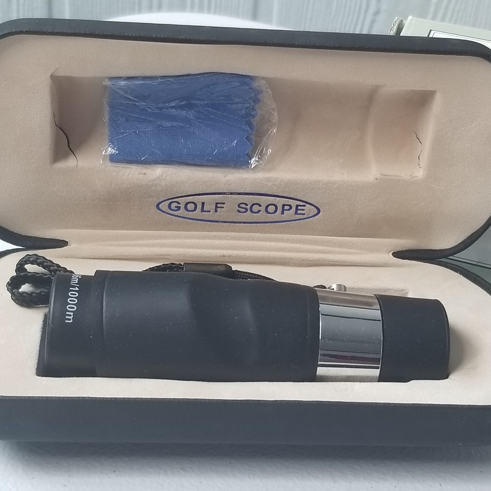 Golfscope Range Finder With Case 10 x 25 mm
