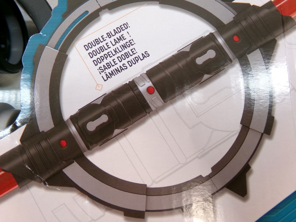 Star Wars Double-Bladed Electronic Light Saber Forge Inquisitor Masterworks Set