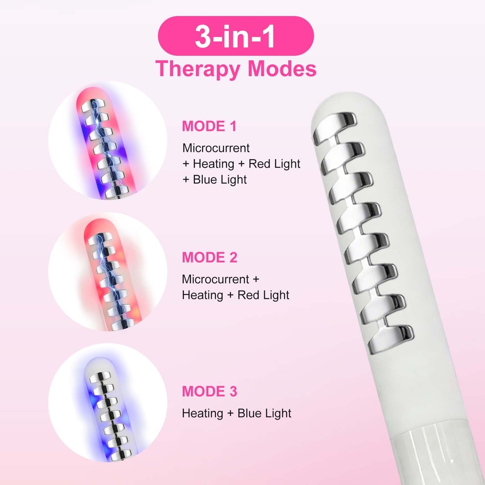 Automatic Kegel Training Device with Red Light for Vaginal Dryness Inflammation