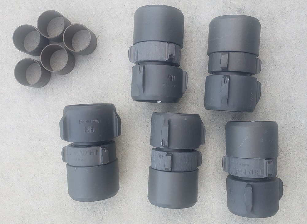 5-Fire Hose Swivel Coupling 2” Redhead