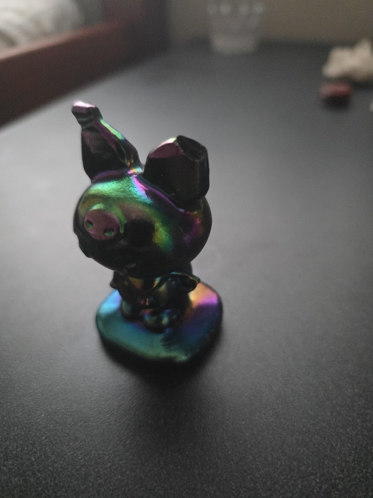 Kuromi Rainbow Quartz Crystal