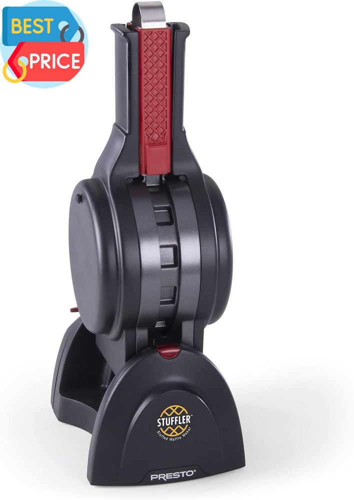 03512 Stuffler Stuffed Waffle Maker, Belgian, Large, Black