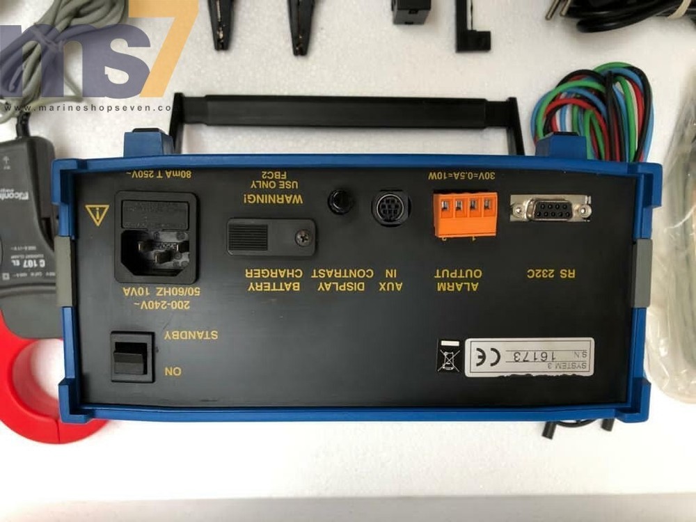ELCONTROL ENERGY VIP SYSTEM 3 ENERGY ANALYZER WITH ACCESSORIES #NOT WORKING