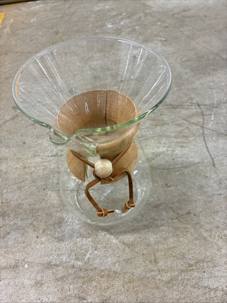 vintage Chemex pour over coffe maker 9x6