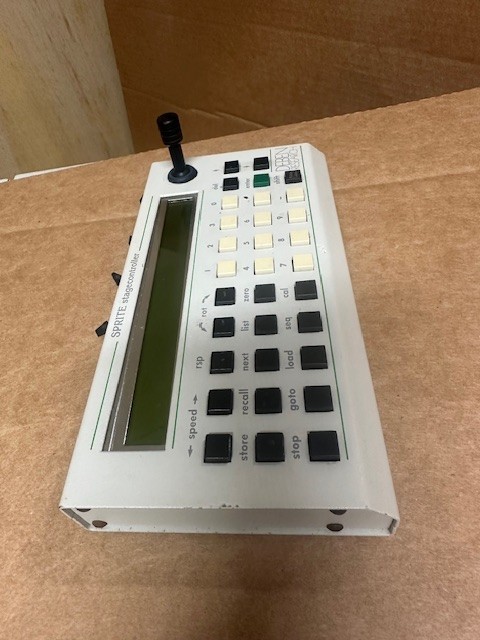 DEBEN Research Sprite SEM/TEM Stage Controller Joystick Keypad Interface RS-232