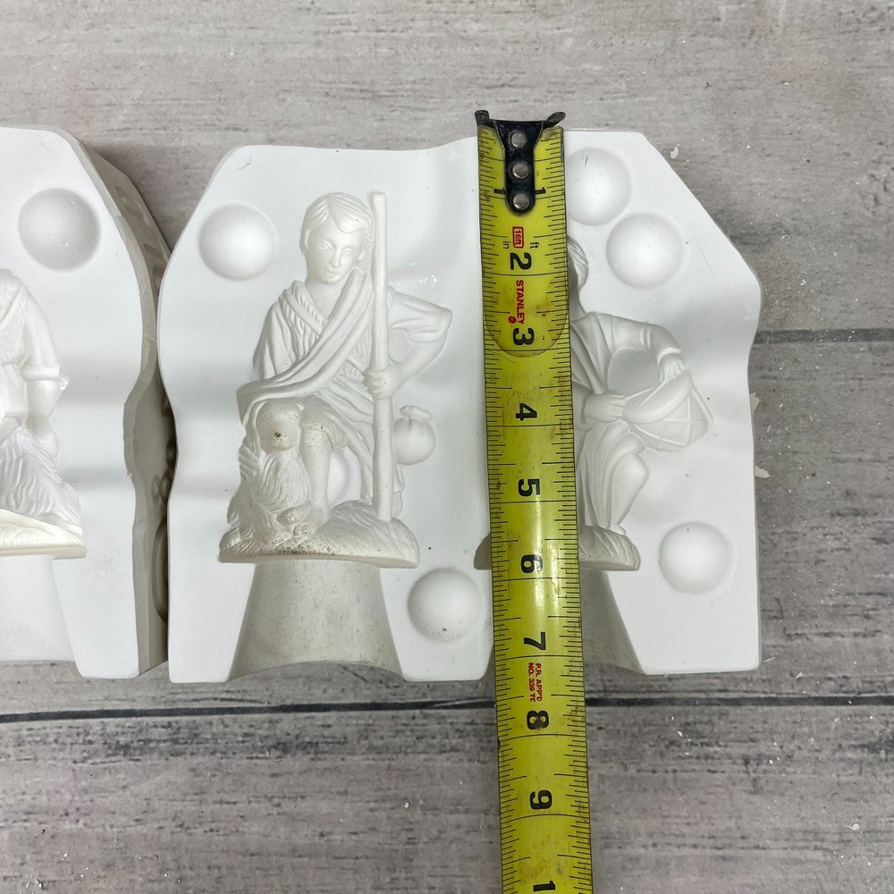Atlantic Mold Ceramic Casting Mold Drummer Boy Shepherd #A1199