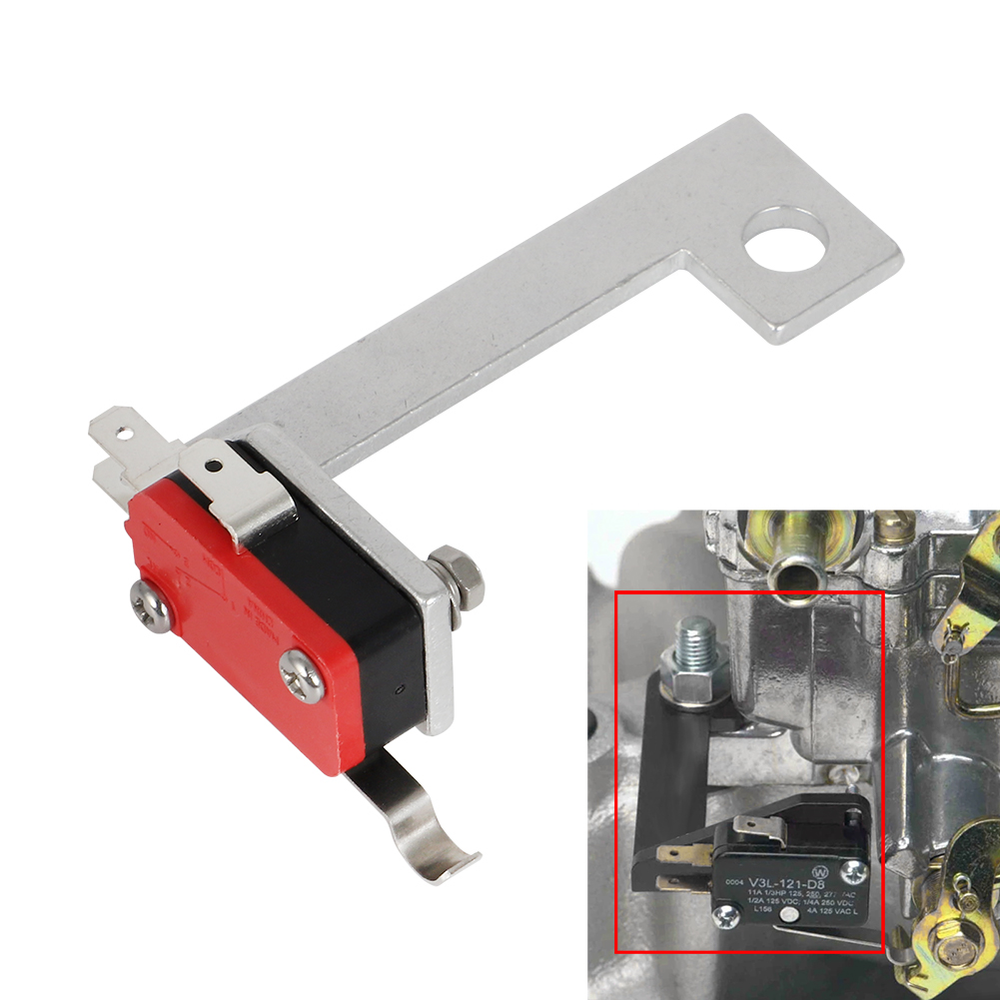 For Edelbrock Carburetors TH400 ST300/400 Kickdown Microswitch Switch Bracket US