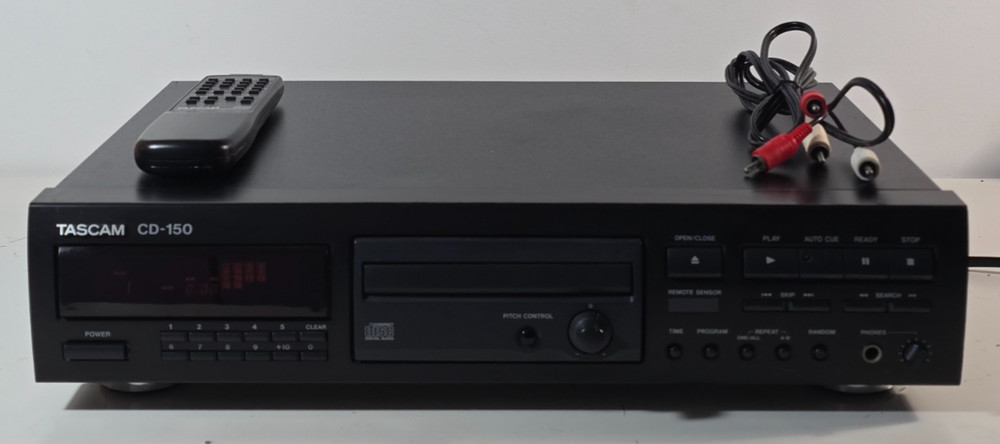 TASCAM CD-150 Rack Mountable CD Player With Remote (Fully Tested/Working)