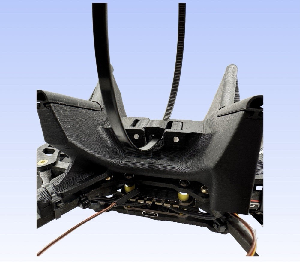 Universal FPV Drone Payload Drop System 68g Lightweight Frame Mount
