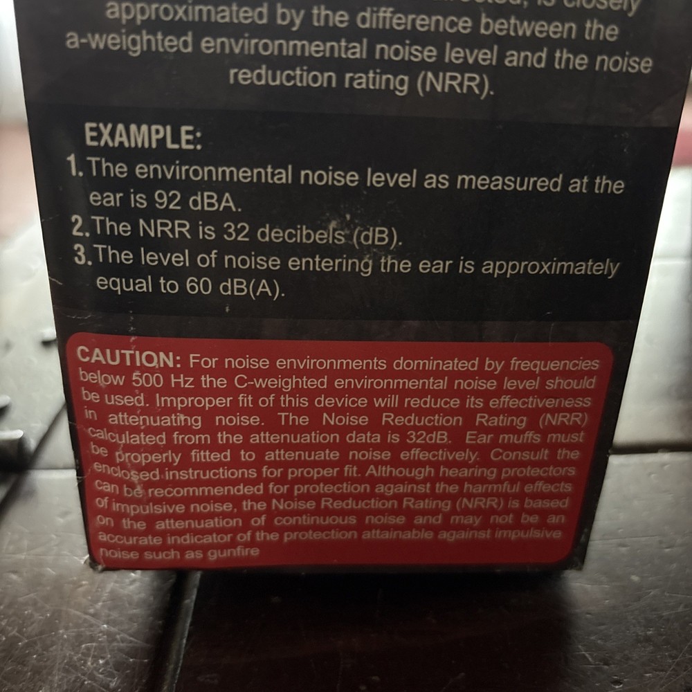 Muzzle Mates By KMD PRO Hearing Protection Ear Muffs 32 dB