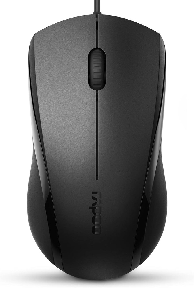 Silent Optical Computer Mouse for Chromebook Notebook PC USB Black UltraSoftX2