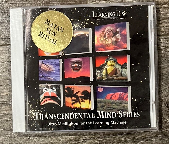 NEW Zygon Learning Machine Software Disc Transcendental Mind Mayan Sun Ritual