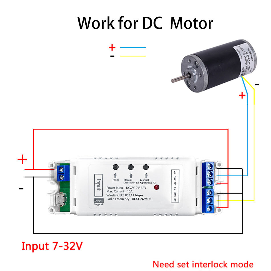 DC12V 24V Remote Controller for Linear Actuator Motor WIFI Mobile App Control US