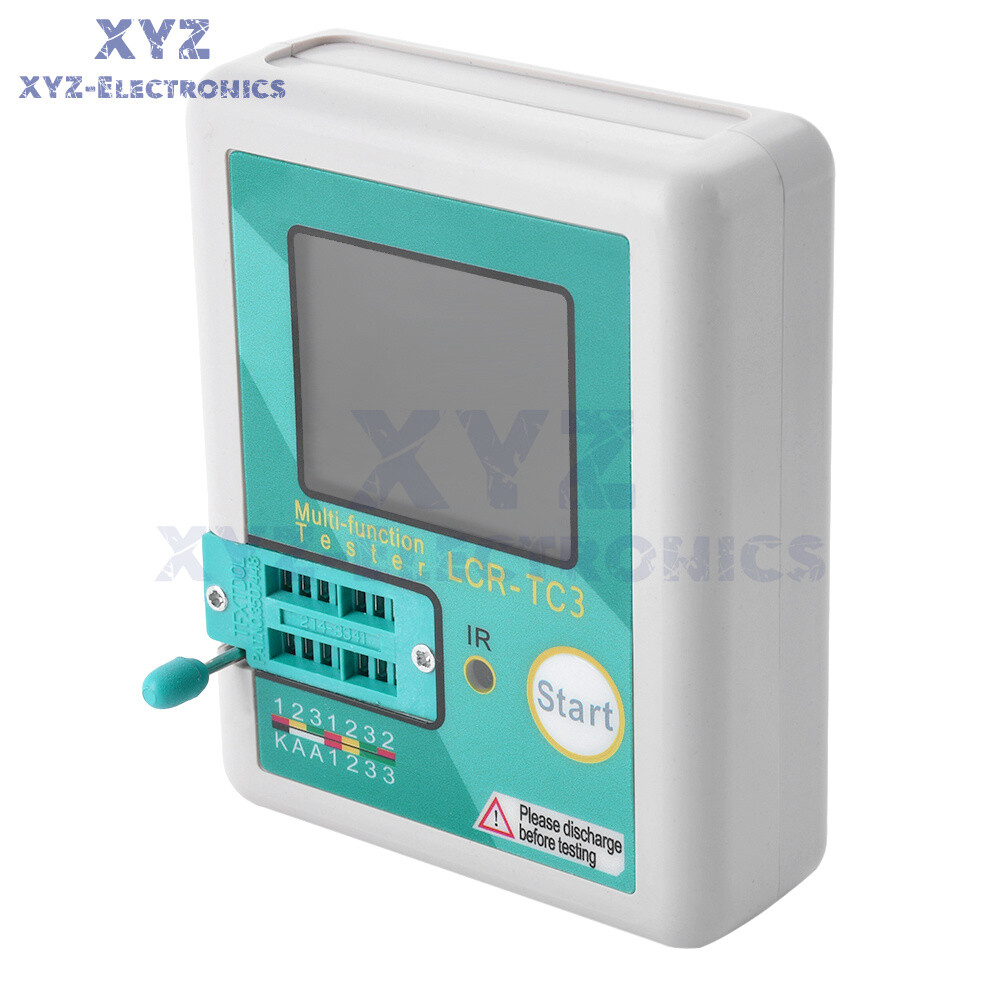 LCR-TC2 LCR-TC3 Upgraded High-precision Transistor Tester Diode Capacitance Test