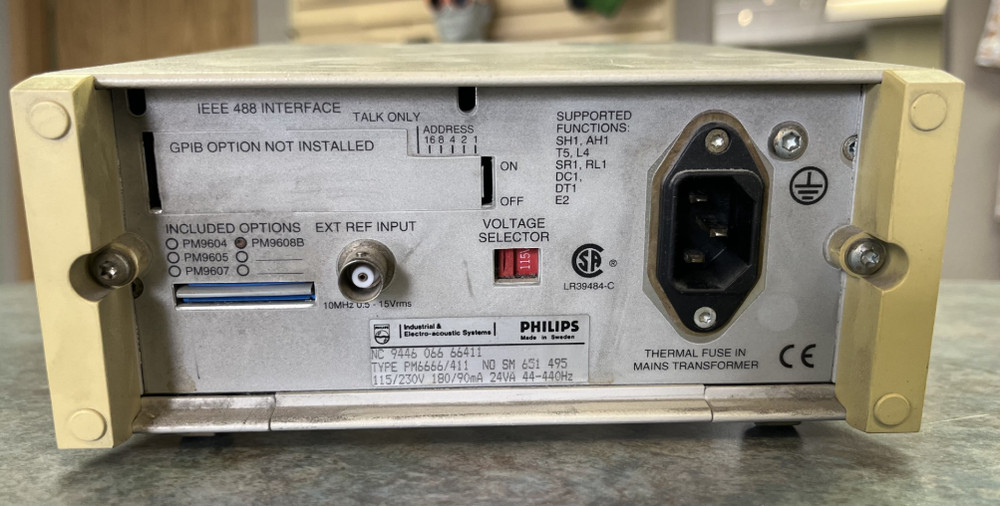 Fluke PM6666 Programmable Timer/Counter 160MHz/ 1.3GHz