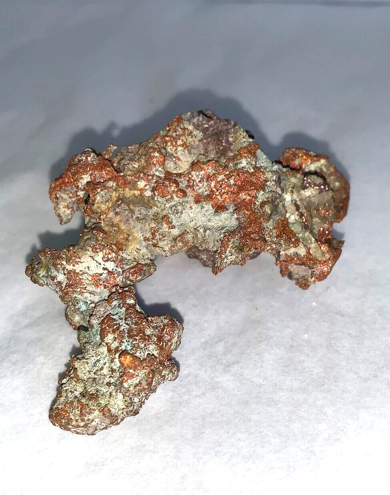 Copper Nugget about 6 oz/170 grams with stand