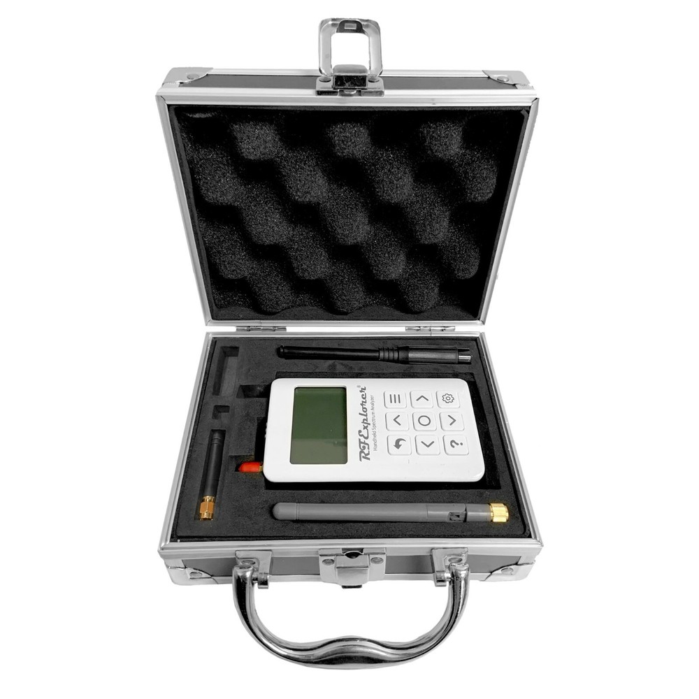 RF Explorer Spectrum Analyzer ISM Combo PLUS - Slim with Aluminum Carrying Case