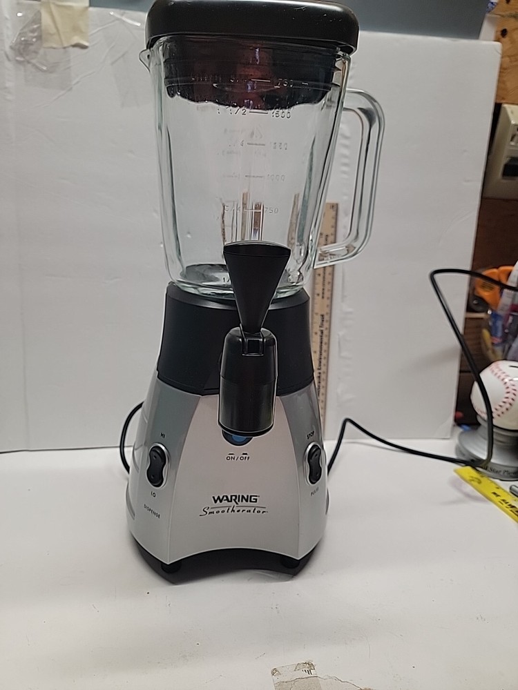 WARING Smootherator Blender, Glass Pitcher