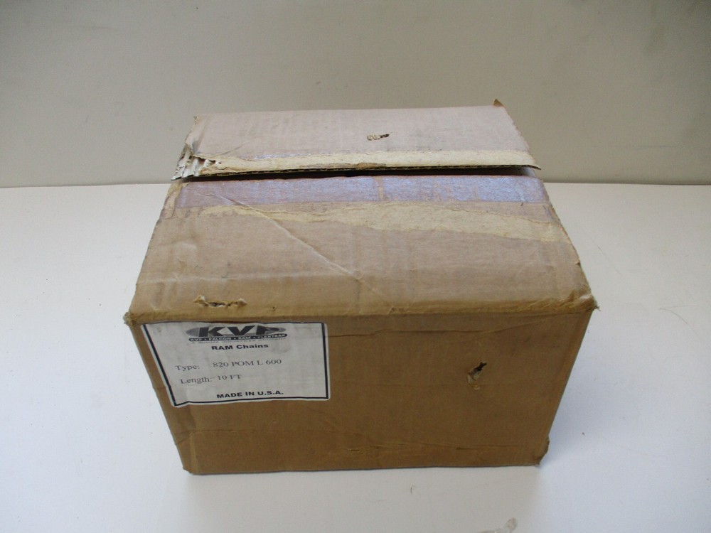 KVP RAM CHAINS, TYPE 820 POM L 600 10' LG