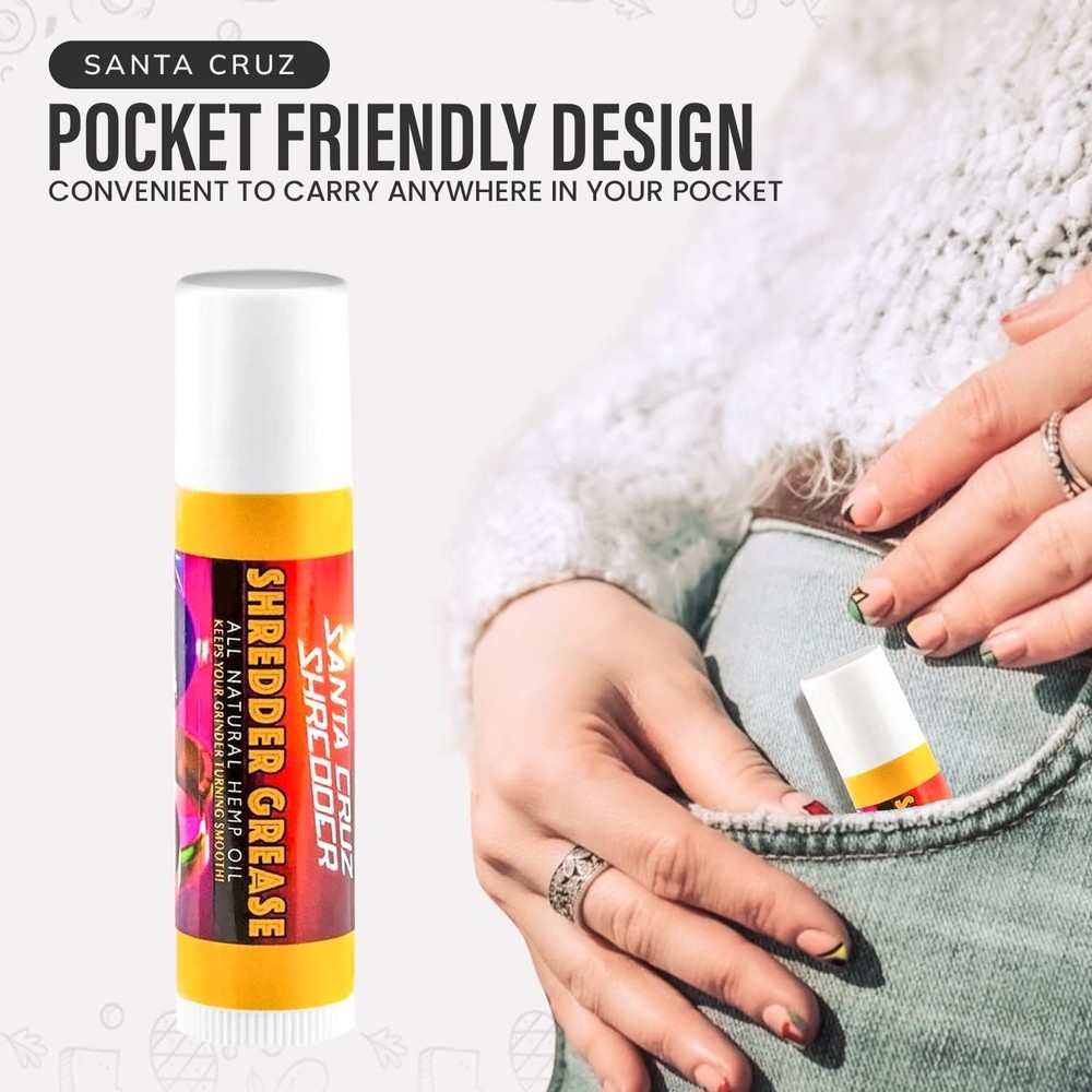 Smooth & Efficient Herb Grinding with Universal All-Natural Lubricant Grease