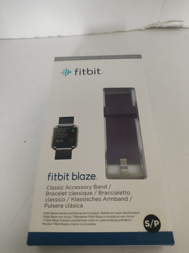 NEW Fitbit Blaze Activity Tracker Small PURPLE Classic Accessory Band FB159ABPMS