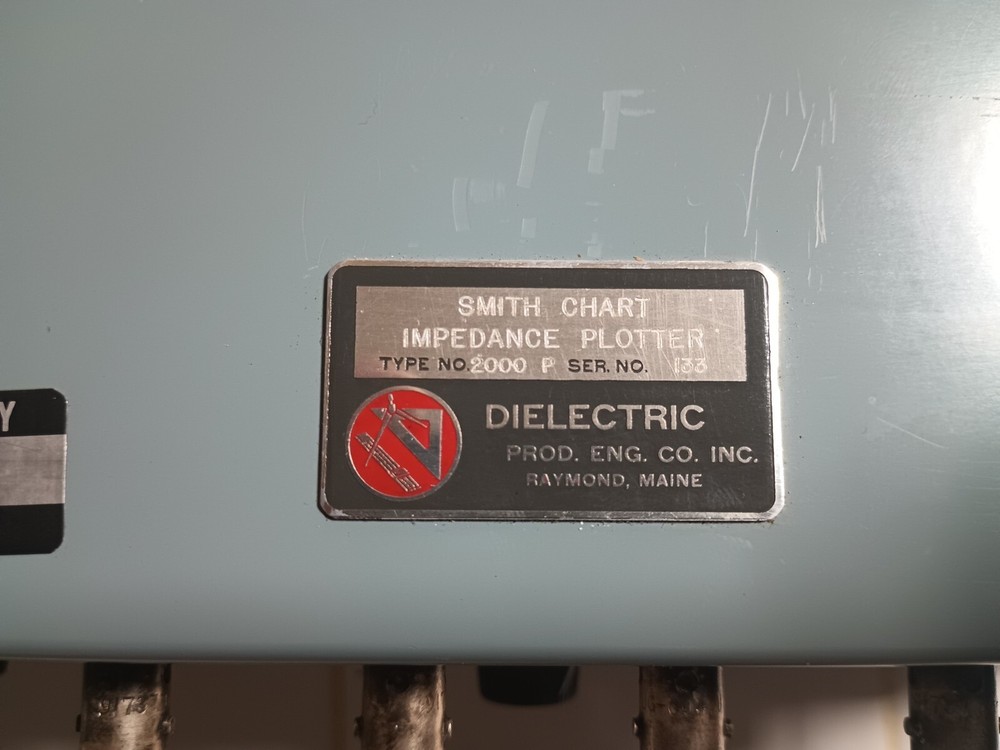 Dielectric Smith Chart Impedance Plotter 2000P