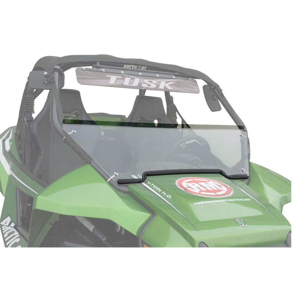 Tusk UTV Half Windshield For ARCTIC CAT TEXTRON WILDCAT 1000 2012-2018