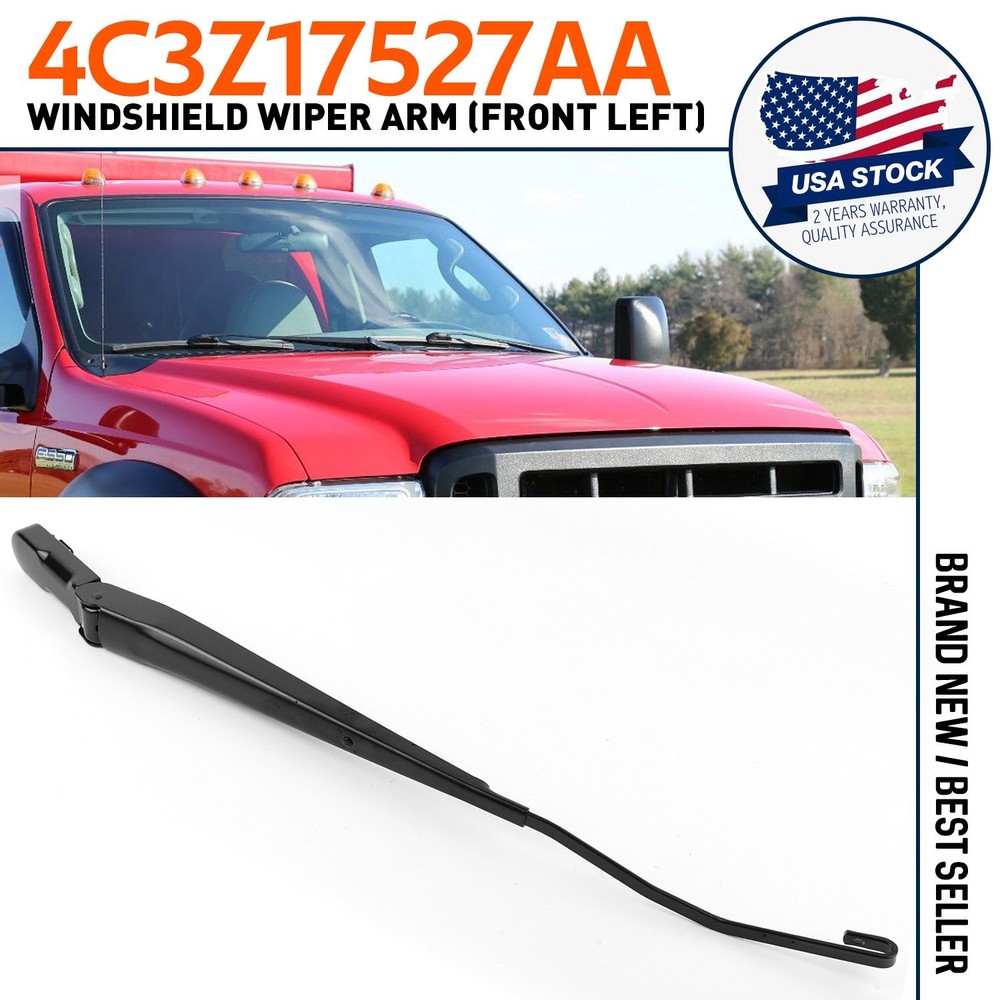 OEM Left Driver Windshield Wiper Arm For Ford 4C3Z17527-AA Front Windshield
