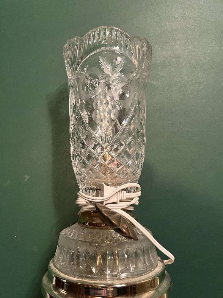 Vintage Crystal Lamp