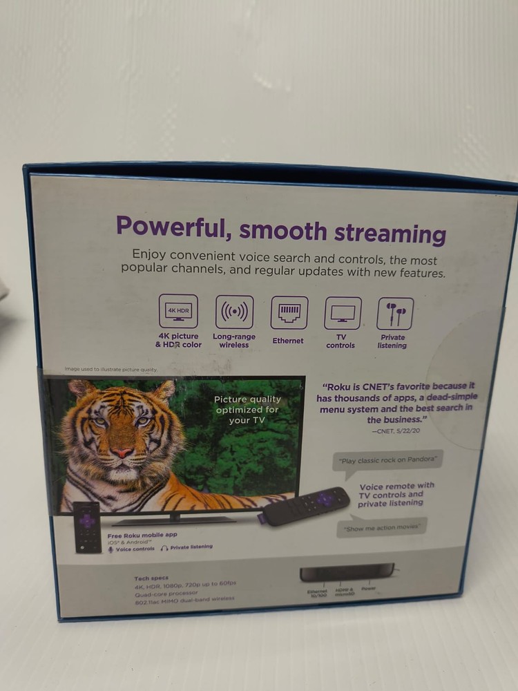 New Roku Ultra LT Powerful Quad-Core Processor Streaming Device HD/4K/HDR