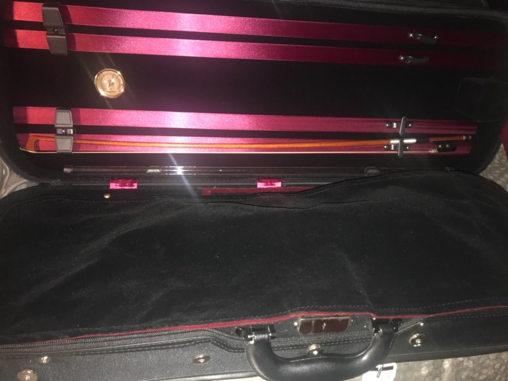 Never used viola, case and bows