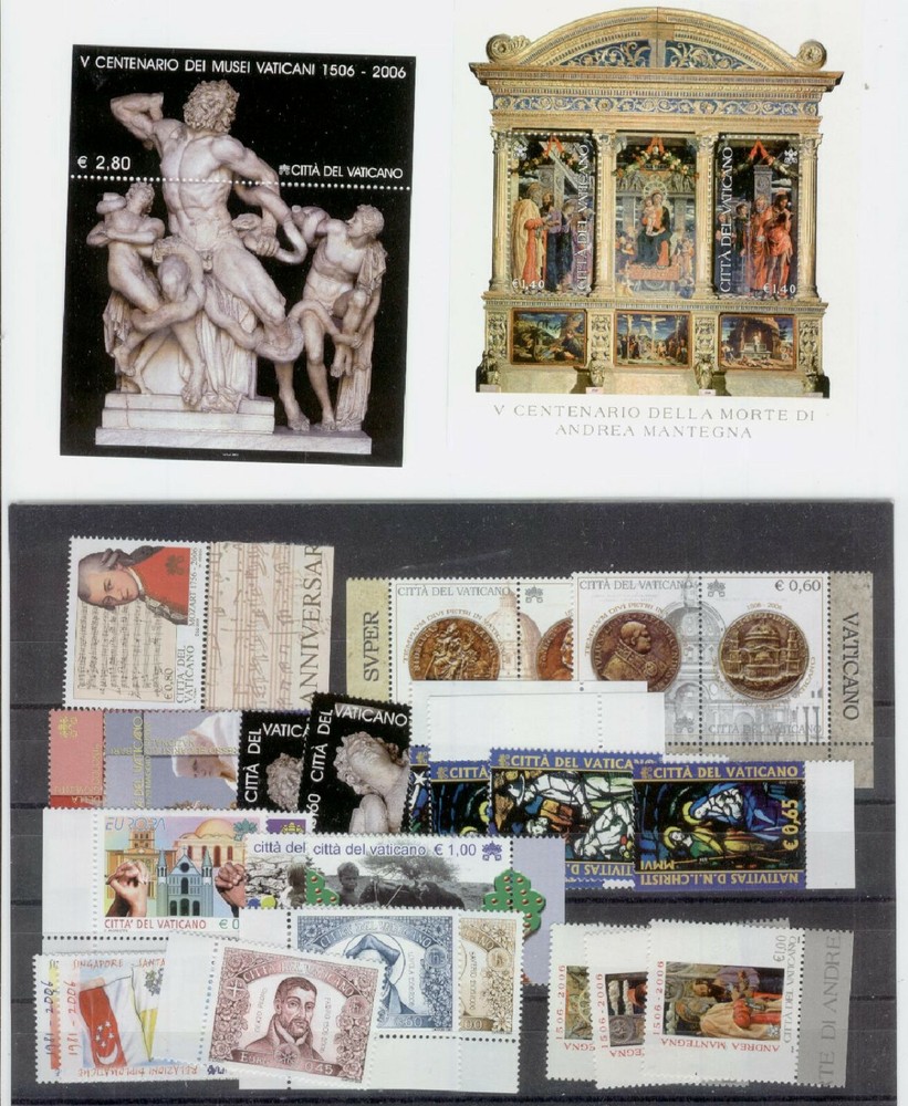 (FY06) Vatican 2006 Yearset MNH ** FREE POSTAGE **      H0809