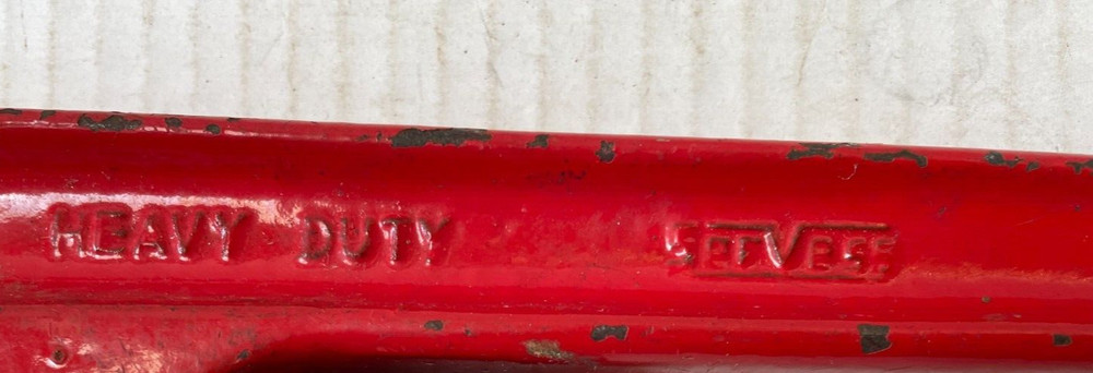 SERVESS TOOLS 14" PIPE WRENCH HEAVY DUTY
