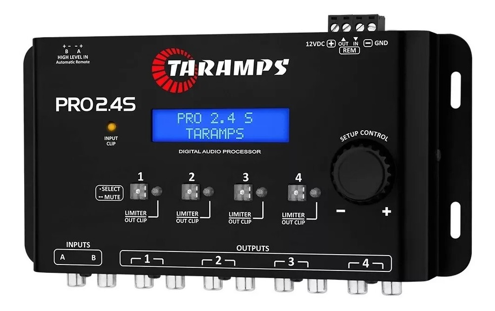 Taramps Pro 2.4s Digital Audio Processor Equalizer