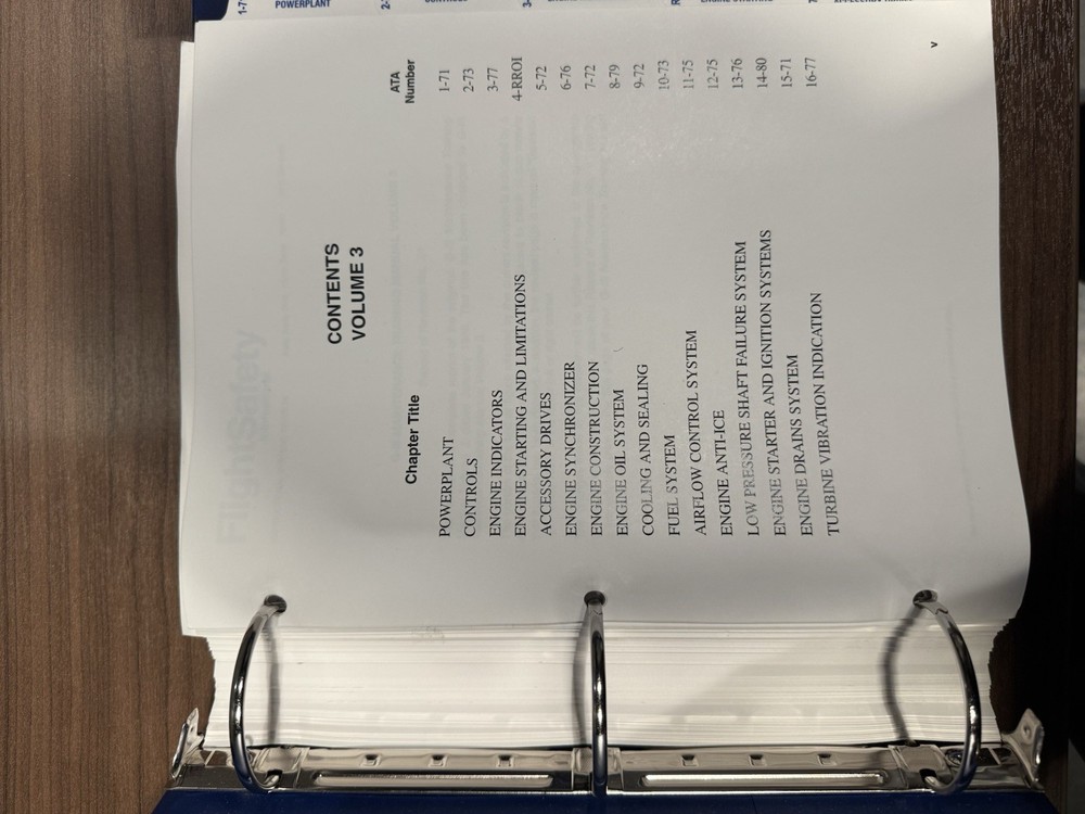 Gulfstream 3 Maintenance Training Manuals￼