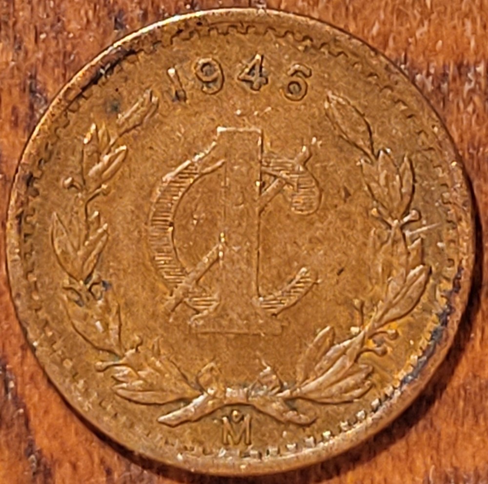 1946  Mexico 1 Centavo Coin   N224