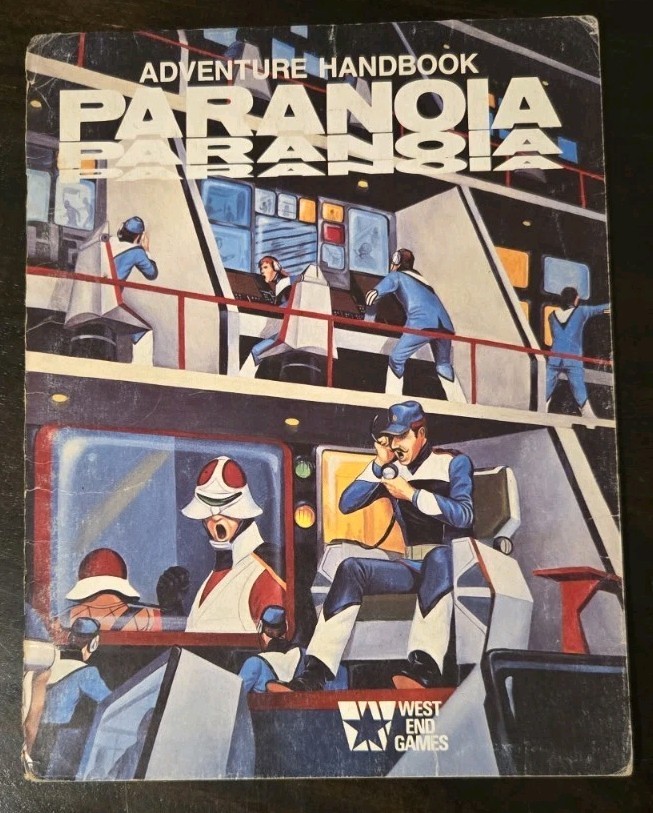 Paranoia West End Games (1st Ed/1984) Incomplete
