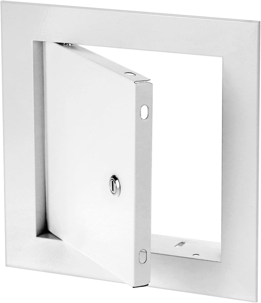 6x6 Aluminum Access Panel White Wall Ceiling Electrical Service Door Latch
