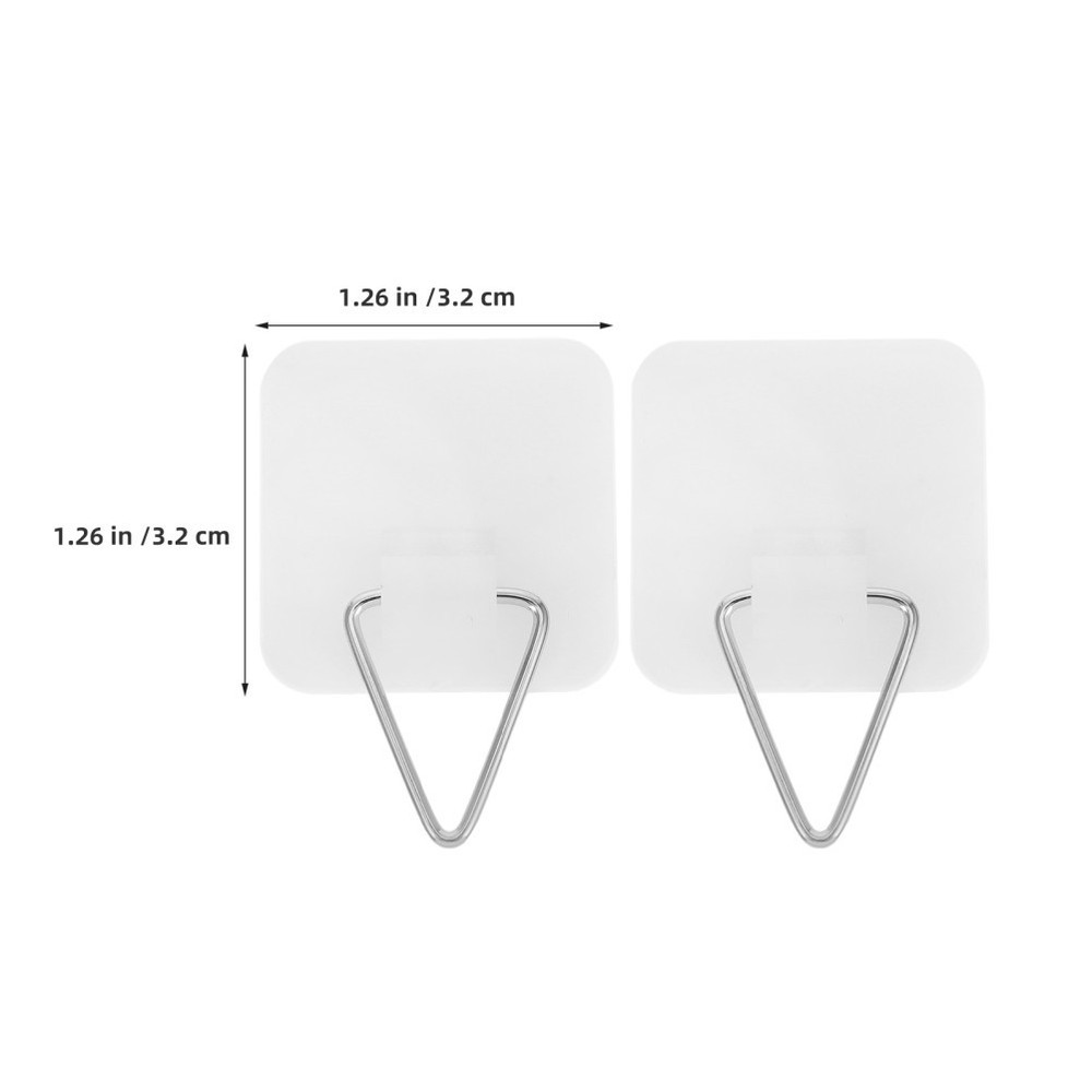 40 Pcs Picture Frame Wall Adhesive Hook Plates Holders for Display
