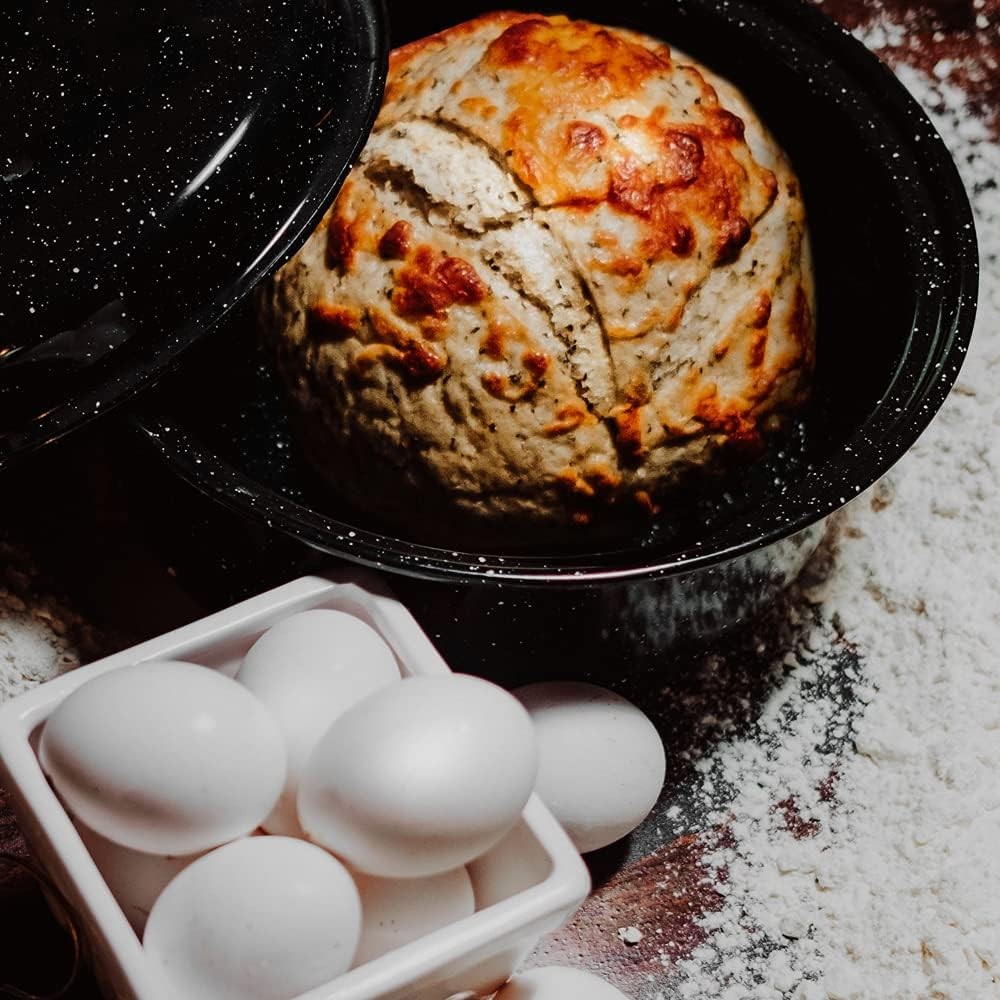Mini Roaster Granite Ware Covered Pan