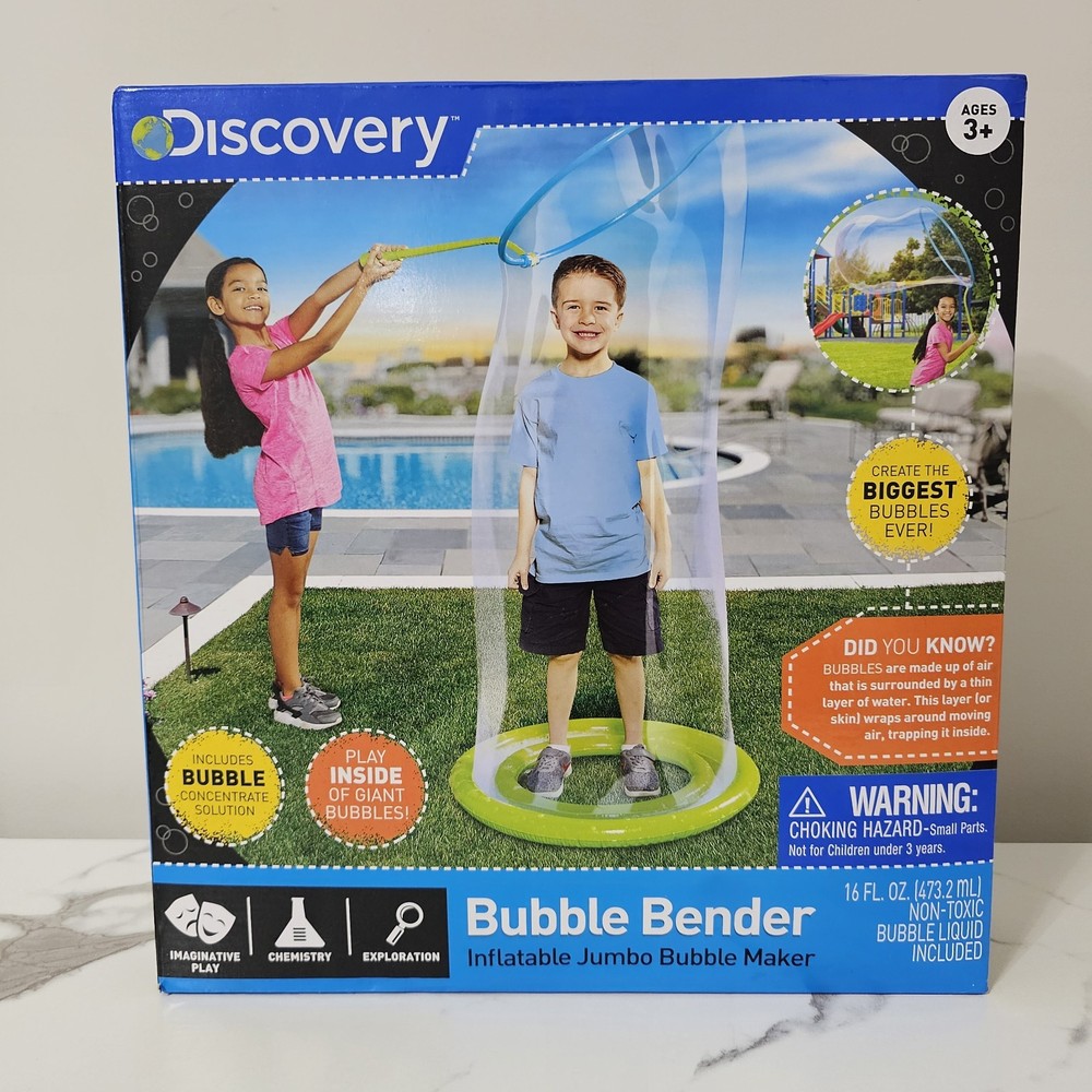 Discovery Bubble Bender Inflatable Jumbo Maker