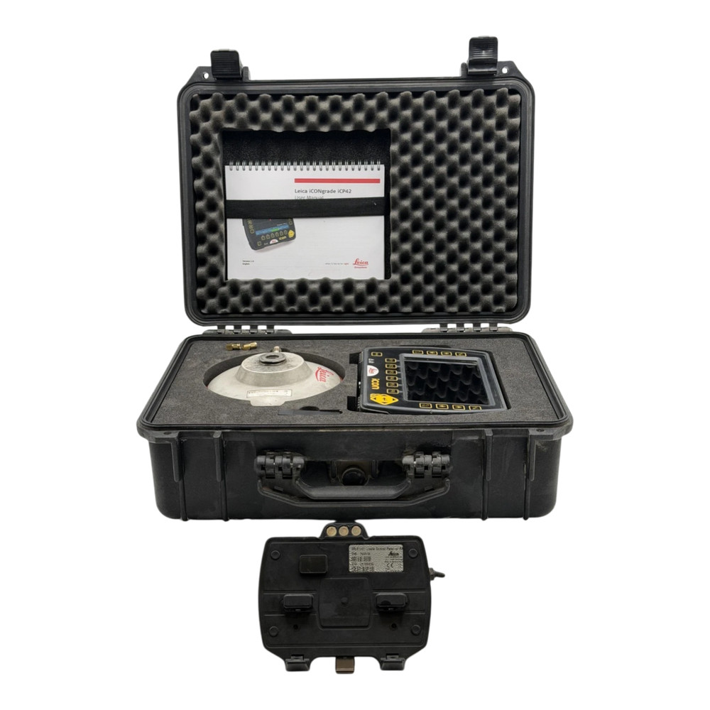 Leica ICON Grade ICP42 Wireless 3D Panel Dozer Machine Control + MNA1200 Antenna